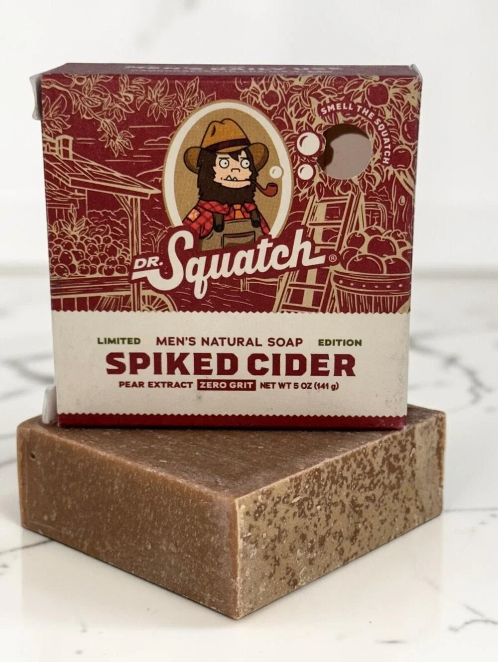 4 Pack Dr. Squatch 5 oz Men's Natural Soap U Pick the Scent